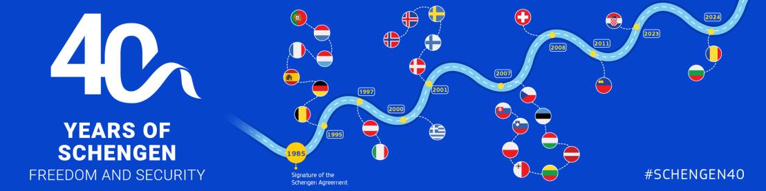 40º ANIVERSÁRIO ACORDO SCHENGEN